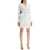 Self-Portrait Short Pointelle Knit Dress WHITE