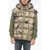 Diesel Quilted W-Ralle-Sl Vest With Tie-Dye Print Green