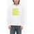 Diesel Logo Print S-Ginn-Hood-K29 Hoodie White