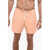 Ralph Lauren Stretchy Boxer Swimsuit With Drawstring Orange