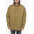 Diesel Quilted J-Romeo Bomber With Fleece Detailing Green