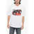 Diesel Printed T-Wash-L17 Crewneck T-Shirt White