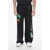 Off-White Skate Trackpant Joggers With Patchwork Black