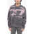 Diesel Embroidered Logo K-Tria Crewneck Sweater Pink