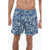 C.P. Company Floral Pattern Boxer Swimshorts Blue