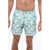 BERLUTI Floral Pattern Boxer Swimshorts Green