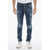 DSQUARED2 Dark-Washed Cool Guy Denims With Patch 19Cm Blue
