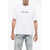 Palm Angels Slim Fit T-Shirt With Printed Logo White