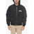 DSQUARED2 Puff Bomber Jacket With Logo Patch Black