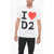 DSQUARED2 Printed I Love D2 T-Shirt White