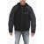 DSQUARED2 Multifabric Hooded Ibra Jacket Black