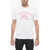 DSQUARED2 Crewneck T-Shirt With Logo Print White