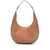 Michael Kors Michael Kors Preston Large Shoulder Bag In Beige Suede BROWN