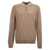 Zanone Zanone Wool Polo Shirt Beige