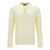 Zanone Zanone Wool Polo Shirt WHITE