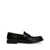 Dolce & Gabbana Dolce & Gabbana Glossy Calf Leather Loafers With Logo Plaque Black