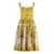 Dolce & Gabbana Dolce & Gabbana Poplin Midi Dress YELLOW