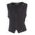 Max Mara Weekend Aria black jersey vest Black  