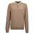 Zanone Wool polo shirt Beige