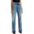 HAIKURE Korean Straight Leg Jeans PIANO BLUE