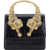 Roberto Cavalli Roar Medium Handbag BLACK