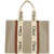 Chloe Woody Handbag WHITE - BROWN 1