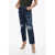 DSQUARED2 Boston Denims With Distressed Effect 20Cm Blue