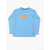 Nike Active Long Sleeve Crew-Neck T-Shirt Blue