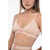 Diesel Lollie Bra With Lace-Up Detail Beige