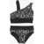 Nike Swim Animal-Motif Nylon Stretch Bikini Black