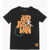 Nike Air Jordan Crew-Neck T-Shirt With Maxi Front Print Black