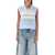 Ganni Ganni Soft Wool Stripe Vest SKYWAY