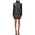 Jean Paul Gaultier Jean Paul Gaultier Ribbed Marinier Double Mini Dress NAVY WHITE BLACK