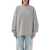 EXTREME CASHMERE Extreme Cashmere You Rib Cashmere Sweater GREY