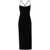 MUGLER Mugler Ro1628 Midi Dress Clothing Black