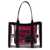 Marc Jacobs Marc Jacobs 'The Clear Medium Tote Bag' Shopping Bag Black