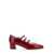 CAREL PARIS 'Kira 24 Reflex' Red Pumps With Straps In Patent Leather Woman RED