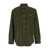 Ralph Lauren Green Shirt With Pony Embroidery In Corduroy Man GREEN