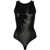 Wolford Wolford Semi-Transparent Body Tattoo Black