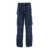 CULTURA Blue Cargo Pants With Logo Patch In Denim Man BLUE