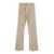 CULTURA Beige Pants With Logo Patch In Denim Man Beige