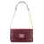 Golden Goose Golden Goose Gioia Leather Shoulder Bag RED-PURPLE OR GRAPE