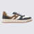 Hogan Hogan Brown And Black Leather Sneakers BROWN/WHITE