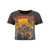 KAPITAL Kapital "Buster Peckish Bowy" Cropped T-Shirt BROWN