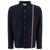 Thom Browne Thom Browne Double-Face Knit Overshirt BLUE