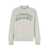 AUTRY Grey Crewneck Sweatshirt With Logo Print In Jersey Man GREY