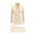 Tagliatore Linen suit with metal buttons White