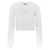 Diesel F-Slimmy cropped sweatshirt White