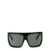 Rick Owens 'Shiny davis' sunglasses Black