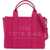 Marc Jacobs The Leather Small Tote Bag HOT PINK